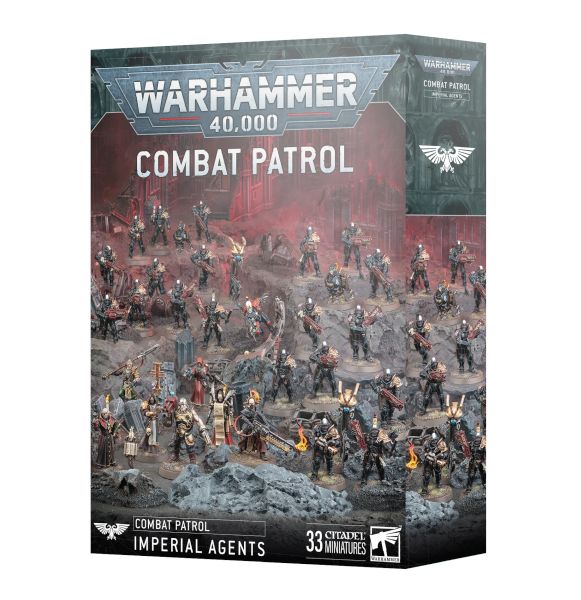 Combat Patrol: Imperial Agents - Begynderbox til Warhammer 40K