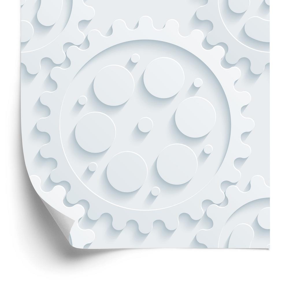 3D Mandala Tapet til Stuen – Økologisk Design