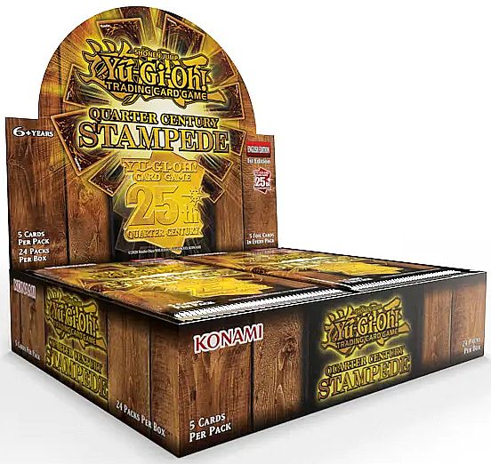 - -   Booster Pakke Quarter Century Stampede Booster Display Box Med 24 Pakker