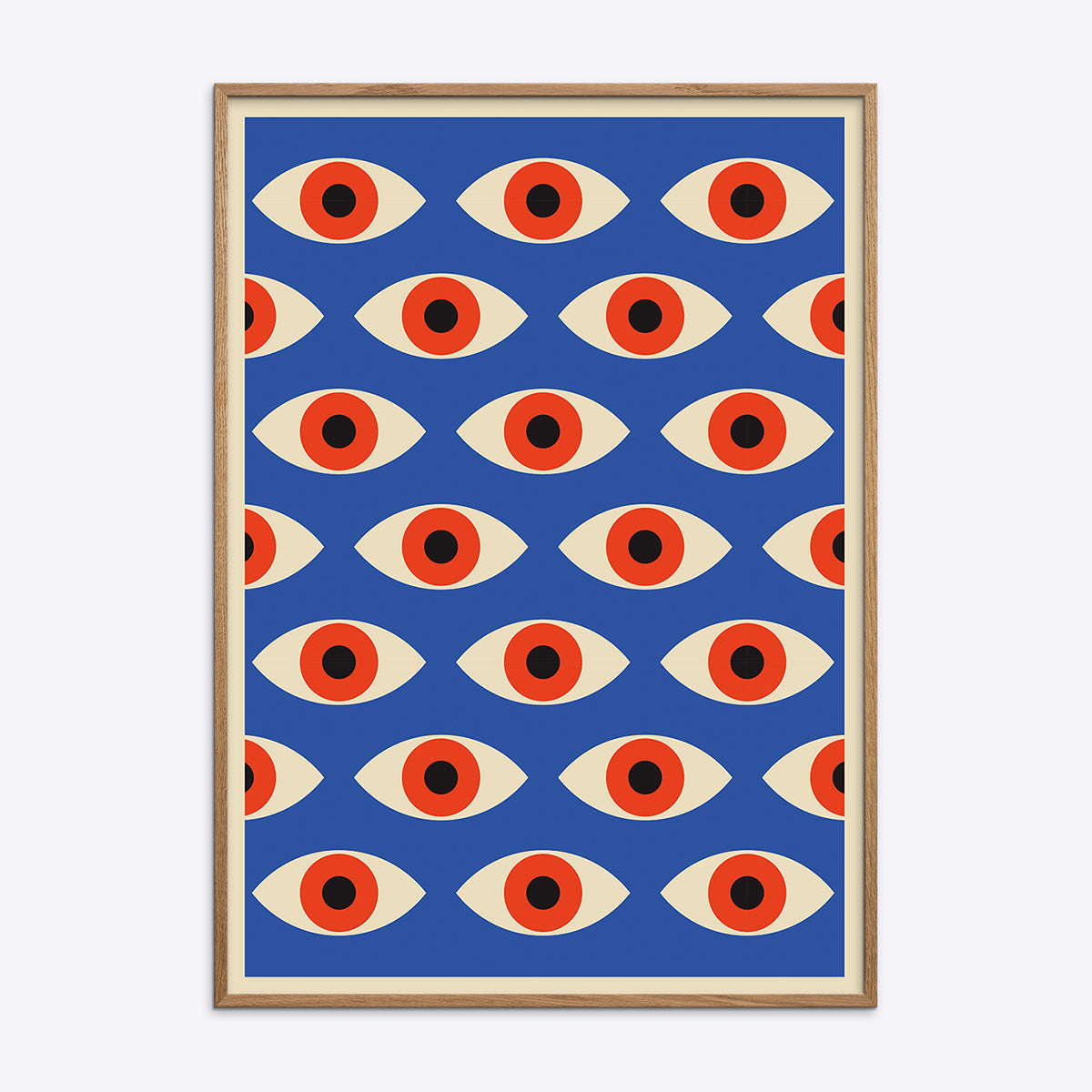 Bauhaus Plakat Blå 005 100x140