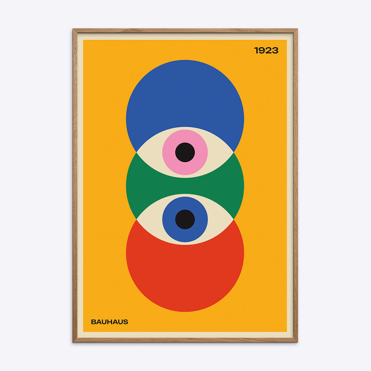 Bauhaus Plakat Gul 001 100x140