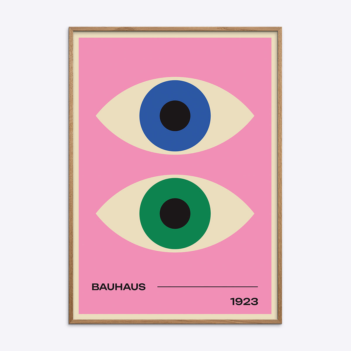 Bauhaus Plakat Pink 002 100x140