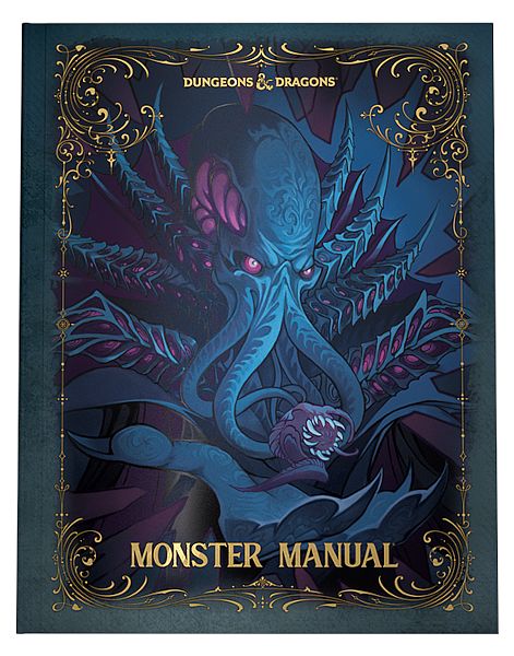 Dungeons And Dragons         5e Monster Manual 2024  Alternate Cover