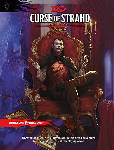 5e Curse   Strahd  Hardcover Ravenloft Adventure