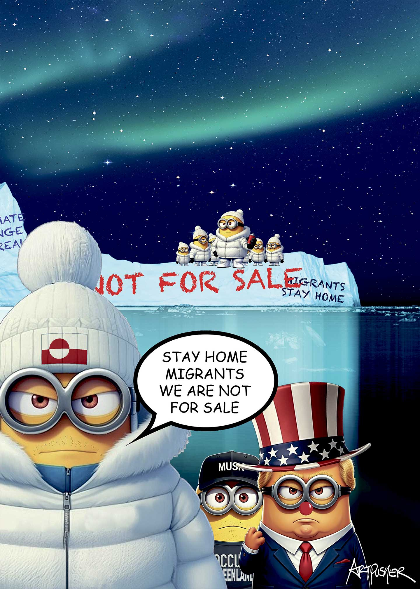 Support Greenland   Artpusher